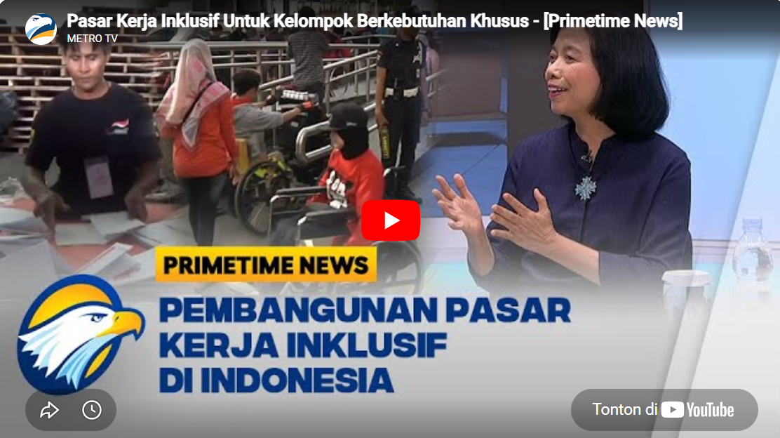 Pasar Kerja Inklusif untuk Kelompok Berkebutuhan Khusus